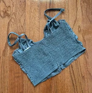Gilly Hicks NWOT RUCHED PARACHUTE MICRO-MODAL BUSTIER CORSET TOP thumbnail 3