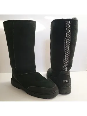 $295 UGG Ultra Tall Revival Tasman Braid Boots, size 9 thumbnail 3