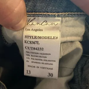 Kancan destroyed distressed straight leg 13/30 normcore jeans thumbnail 2