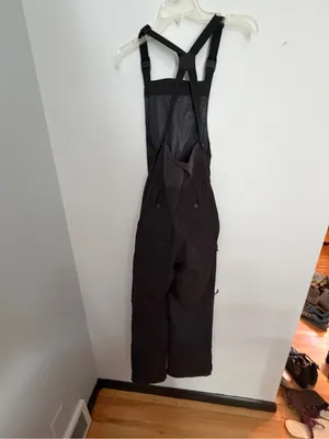 Women's Black Flylow Sphinx Cargo Bib Overalls thumbnail 7
