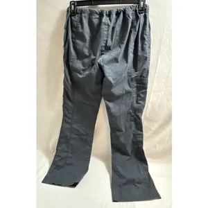 Cherokee Workwear Scrub Pants Grey Women's Tall 30" Inseam 28" Waist Drawstring thumbnail 2