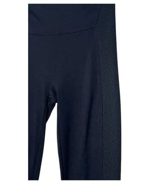 Spanx Leggings Womens Small Full Length Seamless Textured Sides Black FL3115 thumbnail 4