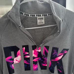 PINK Half-Zip Sweatshirt thumbnail 4