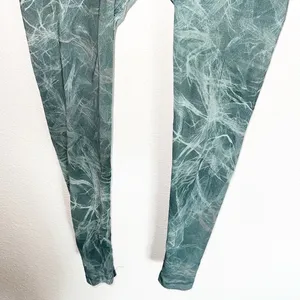 Nike Power Pocket Hyper Mesh Mint Tulle Training High Rise Tight thumbnail 3