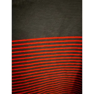 Talbots‎ Womens Navy Blue Red Striped Shoulder Zip Cashmere Blend Sweater Large thumbnail 2
