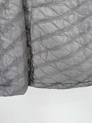 The North Face‎ silver nano puffer jacket size large thumbnail 6