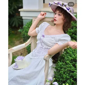Lacemade Purple Taro Love corset dress Size Small thumbnail 2
