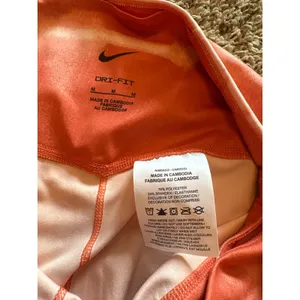 Nike orange tie dye bike shorts thumbnail 2