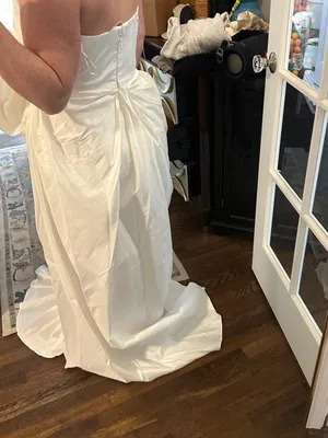 She Is The Moment Dress With Train thumbnail 7