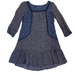 Anthropologie Holding Horses Ruffle Mini Dress Tunic Prairie Long Sleeve Size 0‎ thumbnail 3