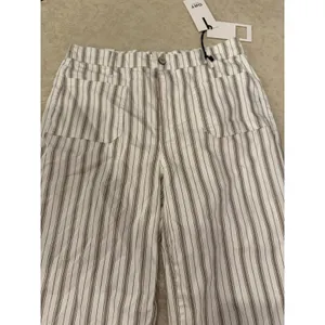 OAT High Rise Baby Wide Patch Pocket Pants Size 12 / 31 Striped thumbnail 3