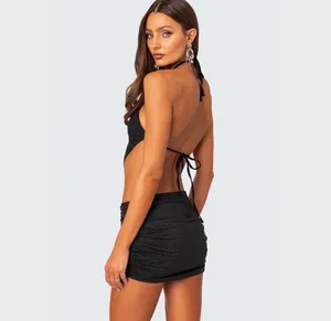 Edikted Black Rhinestone Rave Set thumbnail 2