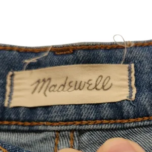 Madewell Blue Denim Comfort Stretch High Rise The Perfect Vintage Crop Jeans 26 thumbnail 4
