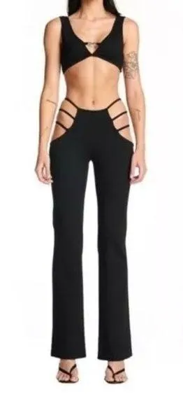 I. Am. Gia 2 Piece Pants Set Black XXS thumbnail 1