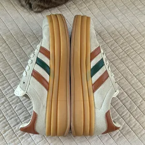 Adidas Gazelle Bold cream maple leaf 3stripe Womens rubber sole sneakers 7 thumbnail 8