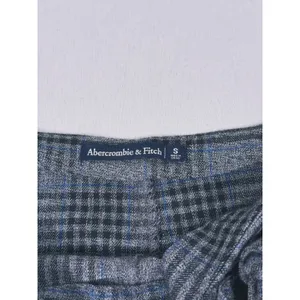 Abercrombie & Fitch Plaid Tie Wrap Skort Size S Gray Preppy Schoolgirl Fall Y2K thumbnail 4