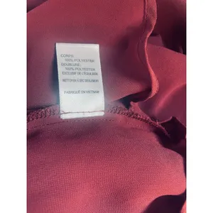 ASTR the Label Womens Tunic Top XS Wine Falll Relaxed Chifon Crepe Flowy thumbnail 12