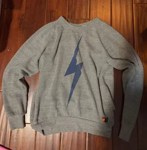 Aviator Nation grey sweatshirt thumbnail 1