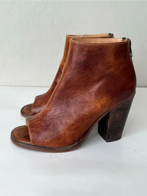 Bed Stu Onset peep toe booties 8.5 thumbnail 5