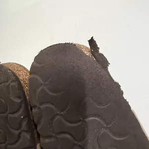 Birkenstock Sandals Womens Size 36 Brown Suede Slide Strappy Buckle Comfort thumbnail 9