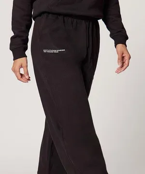 01PLT.- PRETTYLITTLETHING Plus Black EST 2012 Printed Jogger Size XL thumbnail 1
