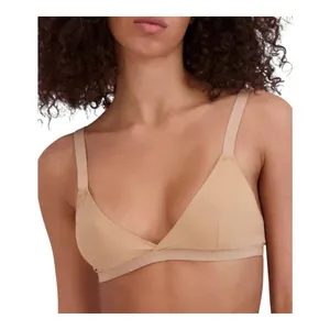 Steve Madden Women's Triangle X-Back Lounge Bra SM12151 Praline Size XL NWT thumbnail 1
