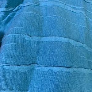 Habitat Clothes to Live In Womens Blue Textured Short Sleeve Scoop Neck Top S thumbnail 3