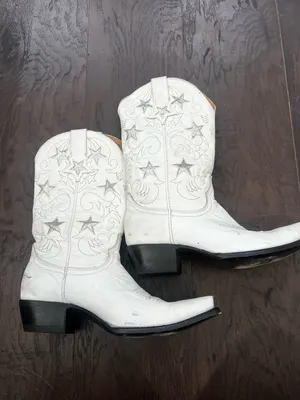 Idyllwiind White Star Accent Western Heeled Boots cowgirl boots thumbnail 6