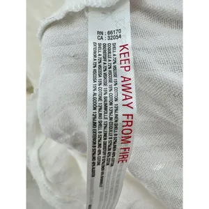 Out From Under Peyton Linen Popover Top White Size XS‎ Oversized Hooded Lounge thumbnail 6