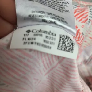 Columbia‎ PFG Tropical Print Shorts Women's Size Small Orange and White thumbnail 4