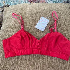 Free People Red Scarlette Bralette thumbnail 1