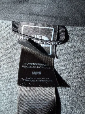 The North Face Women's Gray Black Full Zip Fleece Jacket thumbnail 12