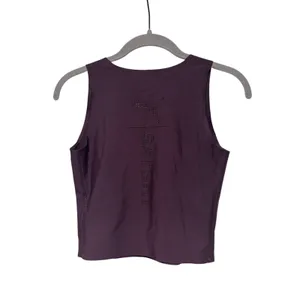 Puma Saysky Purple Sleeveless Athletic Crop Top XS thumbnail 7