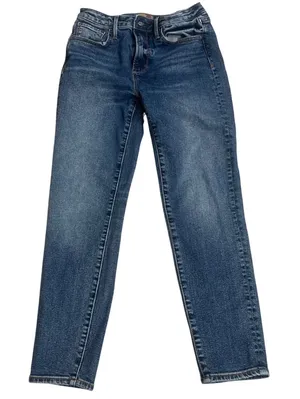 Driftwood Gizelle Classic Fit Straight Leg Jeans Medium Wash Blue Size 25 thumbnail 1