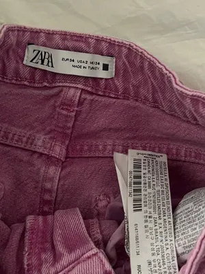 ZARA Jeans Mom Pink  thumbnail 2