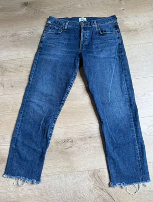 EUC Citizens of humanity premium vintage straight leg emerson crop jeans size 26 thumbnail 1