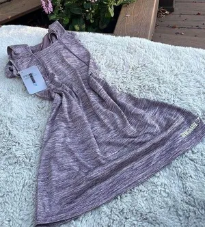 Gymshark Women's Purple tank top thumbnail 1