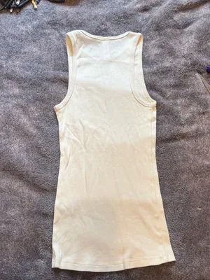 SKIMS White Ribbed Tank thumbnail 2