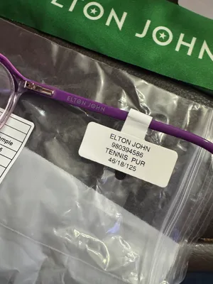 Elton John brand sunglasses with a price tag starting at $139. thumbnail 3