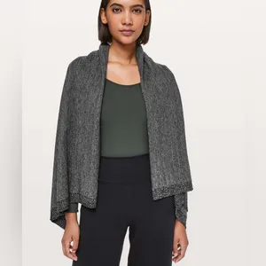 Lululemon Divinity‎ Scarf Black / Heathered Core Medium Grey thumbnail 8