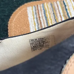 UGG Black and Tan Slip-On Loafers thumbnail 5