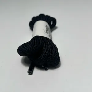 Gucci Alexander McQueen AMQ Black Lace Up Sneaker Shoe Shoelaces Laces Replacements thumbnail 6