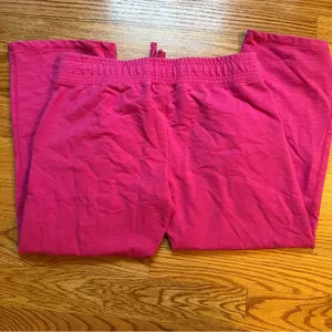 Victoria’s Secret PINK cropped sweatpants size large thumbnail 2