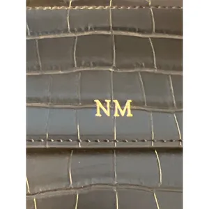 Modern Picnic Black Vegan Leather Lunch Bag Box Croc Embossed Crossbody NWOT thumbnail 2