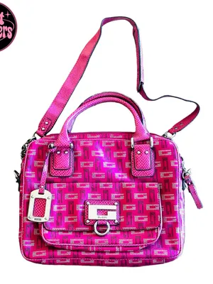 Y2K 2000s style Guess laptop bag thumbnail 1