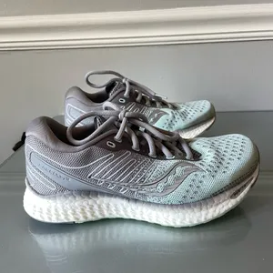 Saucony Freedom ISO 2 Women’s Running Shoes Gray Mint Sneakers Size 6.5 thumbnail 4