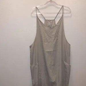 Beige Hot Shot Onesie Kelp Moss Jumpsuit Romper thumbnail 2
