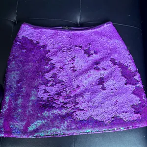 Wild Fable Purple Sequin Skirt size Small thumbnail 5