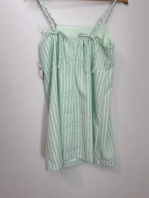 Old Navy Green Striped Dress thumbnail 4
