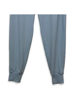 Sage Collective Womens Dusty Blue High Rise Drawstring Activewear Joggers Size S thumbnail 8